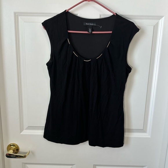 White House Black Market Double Layered Tank Top Size M - Picture 1 of 4